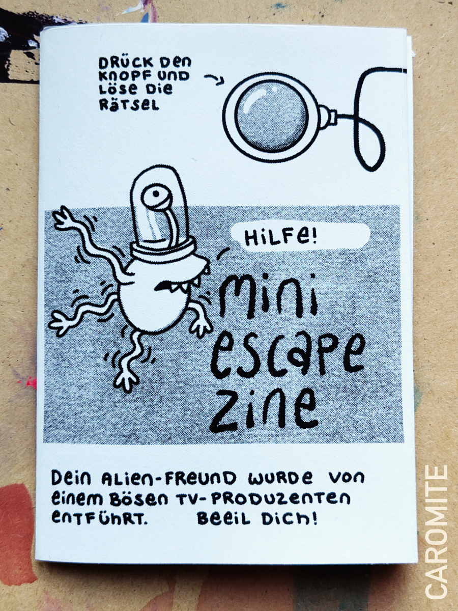 Alien-Entführung Escape-Zine Escape-Zine-Cover